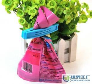 川特嘉4枚入日式爱心密封夹 实用与美观并存的日用品新宠